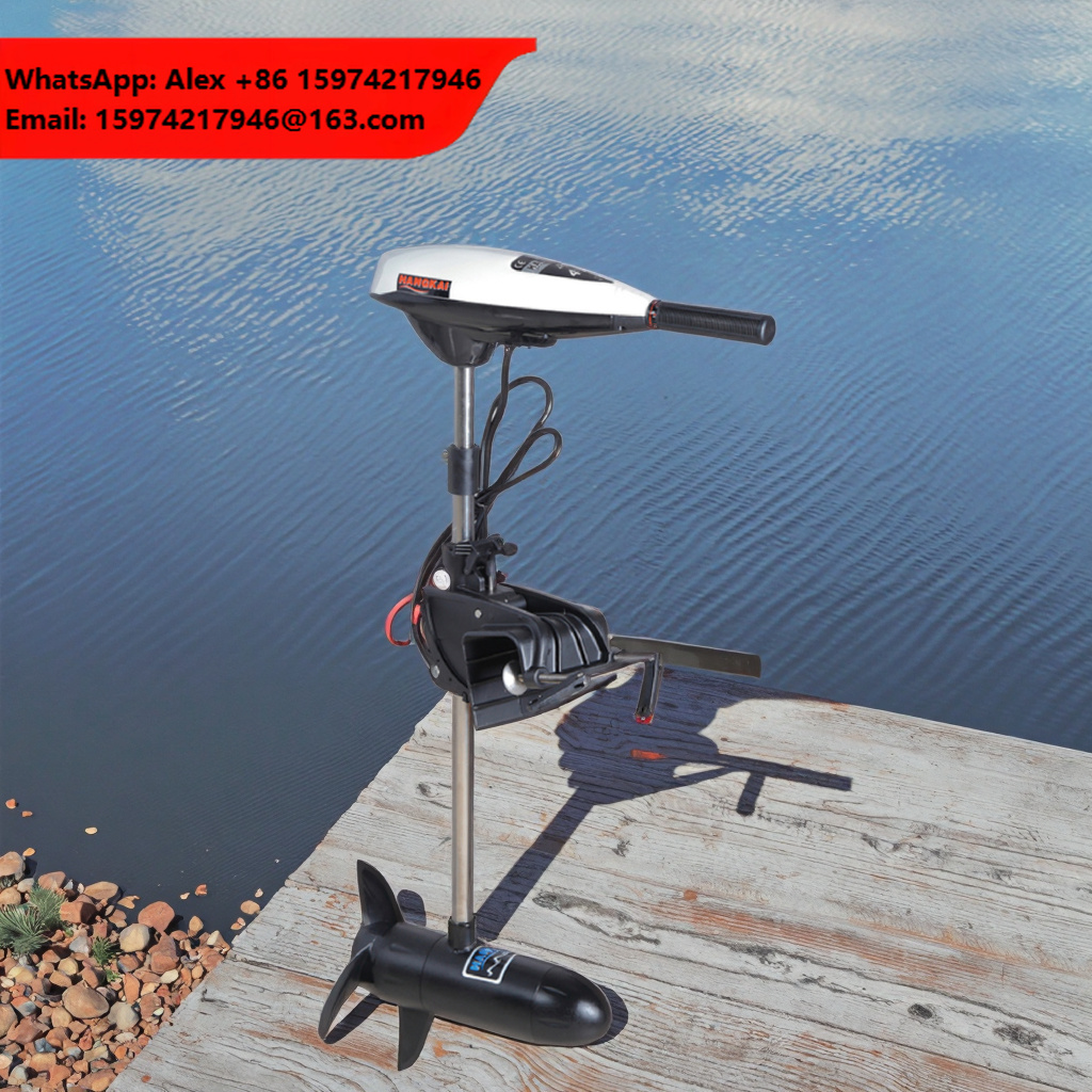 Fishing Kayak Trolling Motor - มอเตอร์ไฟฟ้าแรงขับสูง 12V 65LB สำหรับเรือคายัค เรือตกปลา เรือยอชท์ขนาดเล็ก