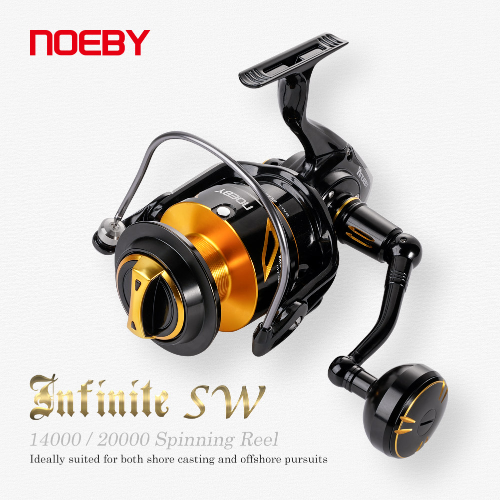 Shimano Reel Stradic - รอกตกปลา NOEBY Infinite Heavy Duty สำหรับน้ำเค็ม