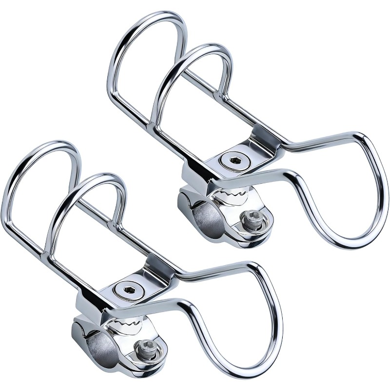 Fishing Kayak Rod Holder - ที่วางคันเบ็ดตกปลา 2 ชิ้น ทำจากสแตนเลส 316 หมุนได้