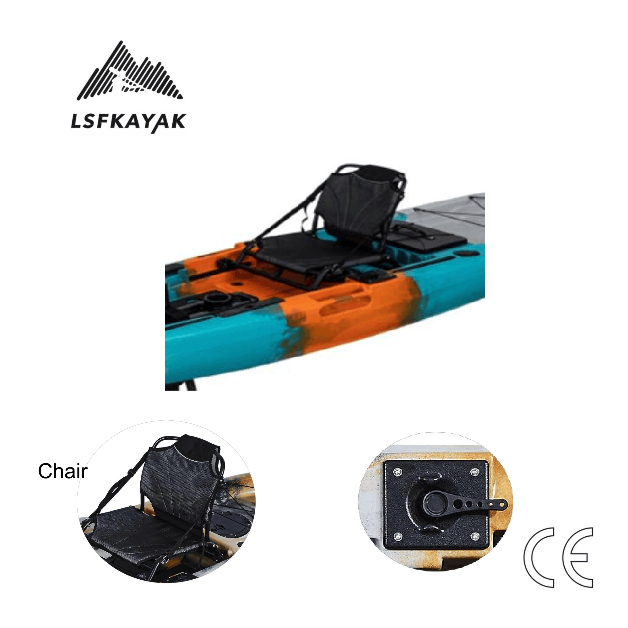 เรือคายัคตกปลา Mirage Propel 1 - Fishing Kayak Pedal Drive บทวิจารณ์และราคา