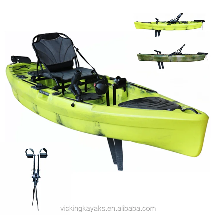 แป้นเหยียบเท้า ระบบขับเคลื่อนด - Fishing Kayak Cart บทวิจารณ์และราคา