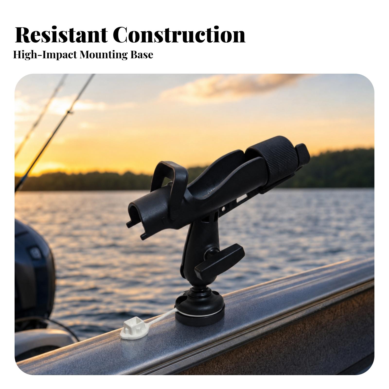 ที่วางคันเบ็ดตกปลาแบบมีถ้วยดูด - Fishing Kayak Rod Holder บทวิจารณ์และราคา