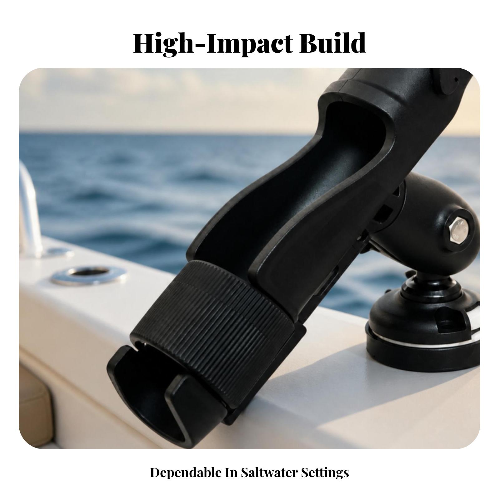 ที่วางคันเบ็ดตกปลาแบบมีถ้วยดูด - Fishing Kayak Rod Holder บทวิจารณ์และราคา