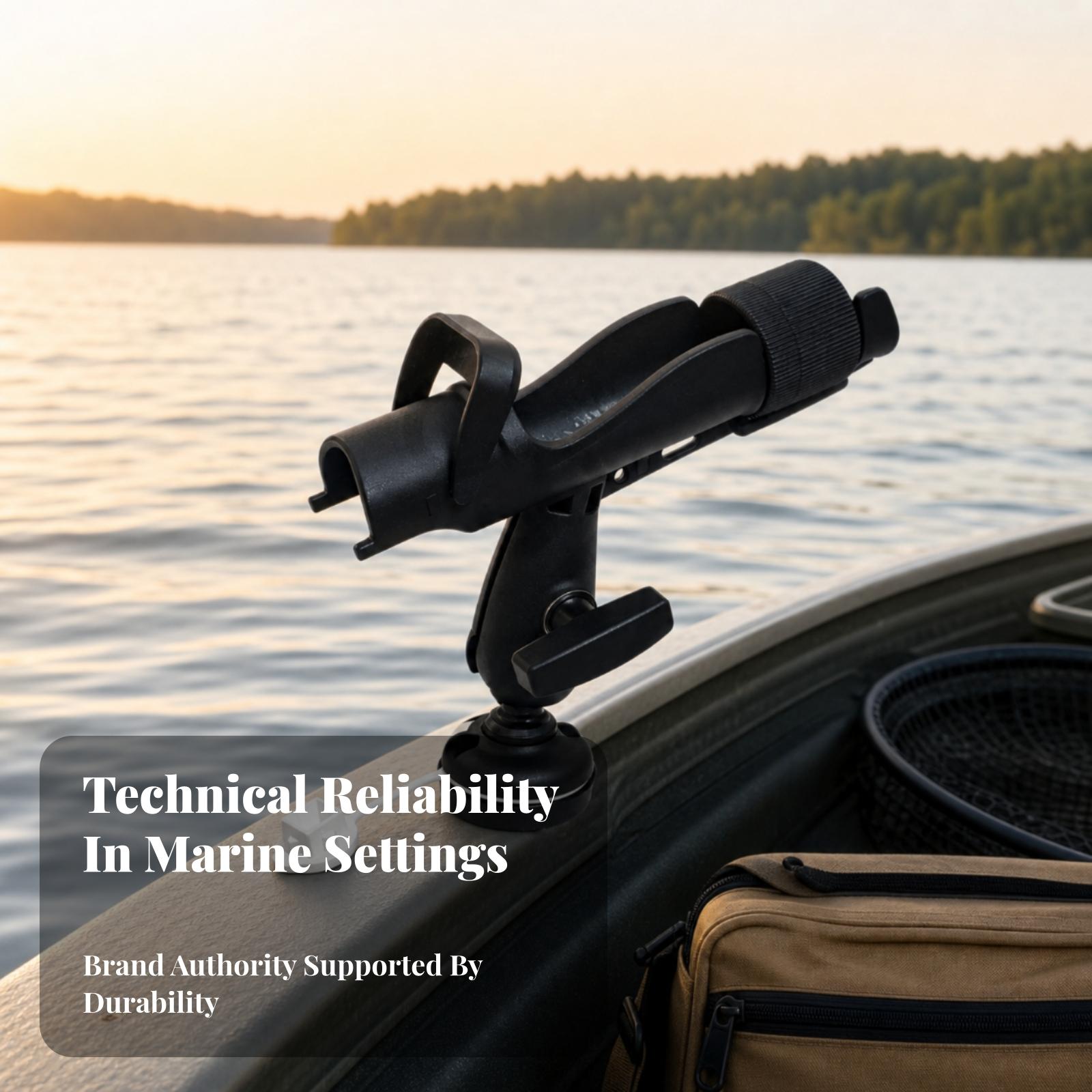 ที่วางคันเบ็ดตกปลาแบบมีถ้วยดูด - Fishing Kayak Rod Holder บทวิจารณ์และราคา