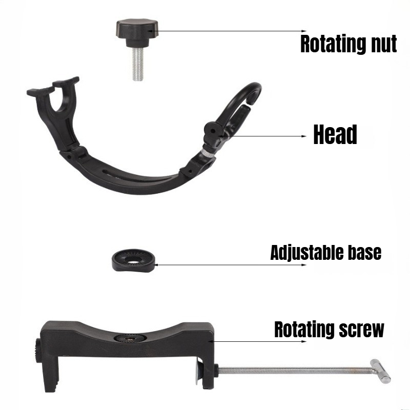 360 °   ขาตั้งคันเบ็ดแบบหมุนปร - Fishing Kayak Rod Holder บทวิจารณ์และราคา