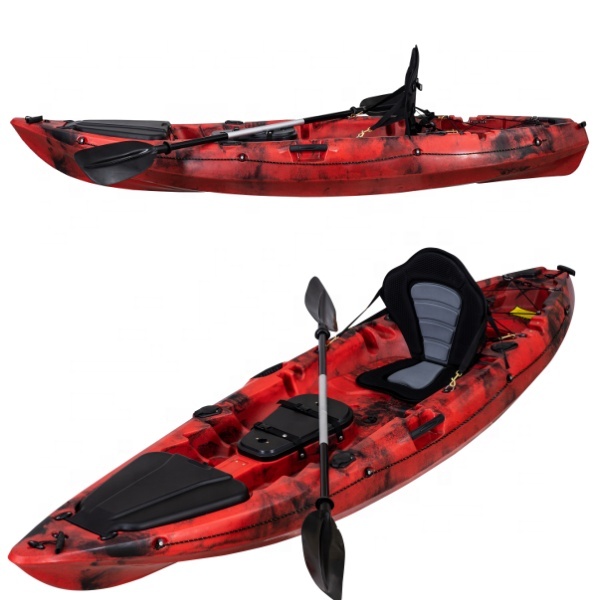 เรือคายัคพลาสติกขนาด 2.9 เมตร  - Fishing Kayak Sit On Top บทวิจารณ์และราคา